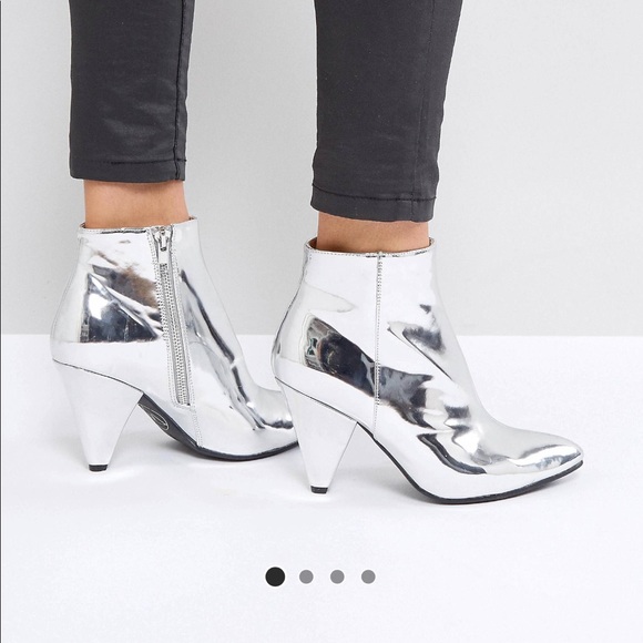 ASOS Shoes - Metallic Booties